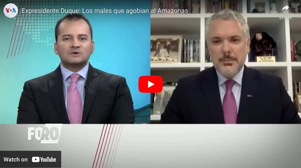 expresidente duque los males que agobian al amazonas