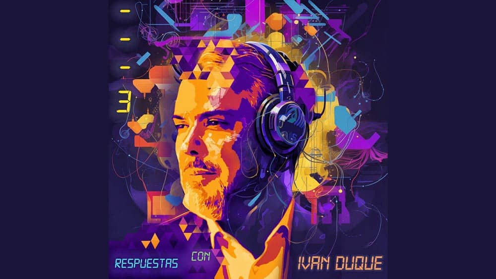 Iván Duque lanzó el podcast “Tres Respuestas”, donde conversará con líderes globales