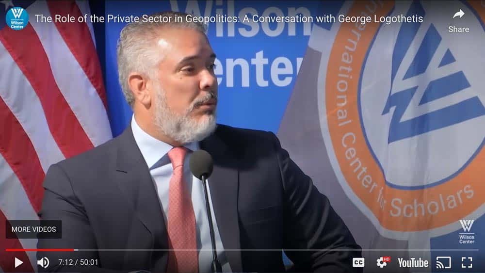 The Role of the Private Sector in Geopolitics: A Conversation with George Logothetis
